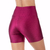 Short Curto Fitness em Cirrê Magenta Cós Alto Conforto e Estilo para seus Treinos - comprar online