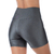 Short Curto Fitness em Cirrê Cinza Cós Alto Conforto e Estilo para seus Treinos - comprar online