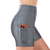 Conjunto Fitness Cirrê Top e Short Cinza - Summer Soul