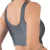 Top Regata Cós Largo Fitness Cirrê Bojo Removível Cinza - comprar online
