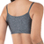 Top Fitness Cinza com Bojo Removível em Tecido Cirrê - comprar online