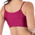Top Fitness Magenta com Bojo Removível em Tecido Cirrê - comprar online