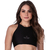 Top Fitness Sem Bojo e Frente Única Preta - A escolha Perfeita - comprar online