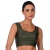 Top Fitness de Alta Sustentação Com Bojo Removível - Conforto e Tecnologia - Verde - comprar online