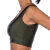 Top Fitness de Alta Sustentação Com Bojo Removível - Conforto e Tecnologia - Verde - Summer Soul