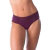 Calcinha de Biquíni Cintura Baixa Lateral Franzida Roxa - comprar online