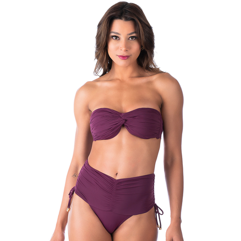 Biquíni Tomara que Caia Com Bojo Hot Pants Roxo - comprar online