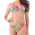 Biquíni Top Entrelaçado Com Bojo e Aro Estampado Verde - Summer Soul