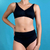 Imagem do Biquíni Hot Pants Sem Bojo Liso Preto