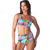 Biquíni Regata Sem Bojo Hot Pants Folhagem Marinho - comprar online