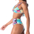 Biquíni Regata Sem Bojo Hot Pants Folhagem Marinho - Summer Soul