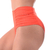 Calcinha de Biquíni Hot Pants Franzido Lateral Vermelho na internet