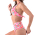 Biquíni Cortininha Sem Bojo Hot Pants Estampado Vermelho na internet