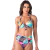 Biquíni Com Bojo Hot Pants Folhagem Marinho - comprar online