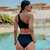 Imagem do Biquíni Top Cropped Sem Bojo Um Ombro Só Preto Summer Soul