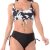 Biquíni Top Cropped Com Bojo Removível Estampado Branco - Summer Soul