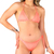 Biquíni Cortininha Empina Bumbum Com Amarração Coral - Summer Soul
