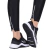 Calça Legging Fitness Cirrê Cós Alto Preta