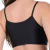 Conjunto Fitness Cirrê Top Com Bojo Removível e Calça Cós Alto Preto - loja online