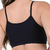 Conjunto Fitness Suplex Top Com Bojo Removível e Calça Cós Alto Preto - loja online
