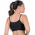 Top Fitness Cirrê Com Bojo Removível Preto Summer Soul