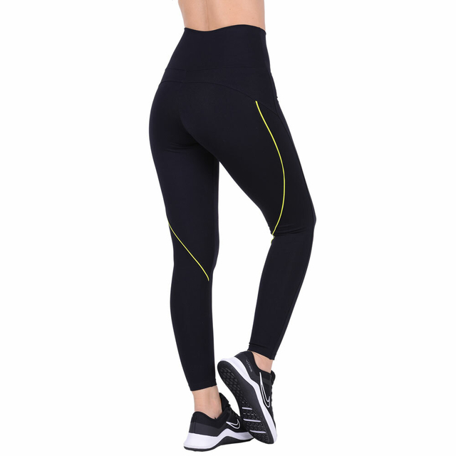 Calça Legging Fitness Suplex Cós Alto Preta