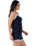 Short Doll Feminino Com Alça Azul na internet