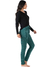 Pijama Feminino Longo Estampado Xadrez Verde na internet