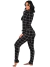 Pijama Feminino Longo Estampado Xadrez Preto - Summer Soul