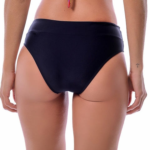Calcinha de Biquíni Cintura Baixa Preta Summer Soul - comprar online