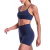 Conjunto Fitness Suplex Short Curto e Top Marinho