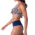 Biquíni Meia Taça Hot Pants Estampado Azul Summer Soul