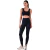 Calça Legging Fitness Pezinho Cós Alto de Suplex Preto - Summer Soul