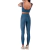 Conjunto Fitness de Alta Sustentação Suplex Azul - Conforto e Tecnologia - comprar online