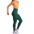 Kit Conjunto Fitness Legging e Short Cos Alto Top Alça Digital Mirtilo - Summer Soul