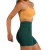 Kit Conjunto Fitness Legging e Short Cos Alto Top Alça Digital Mirtilo