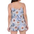 Short Doll Feminino Com Alça Floral Azul - comprar online