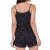 Short Doll Feminino Com Alça Estrelas Preto - comprar online
