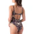 Body Feminino Com Fecho nas Costas Sem Bojo Coqueiro Marrom