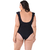Maiô Plus Size Com Bojo Liso Preto - comprar online