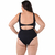 Maiô Plus Size Com Bojo Liso Preto - comprar online