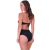 Biquíni Hot Pants Preto Tomara que Caia na internet