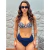Biquíni Meia Taça Hot Pants Estampado Azul Summer Soul
