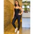 Macacão Longo Fitness Feminino Cirrê Preto - Conforto e Estilo para Treinos - Summer Soul