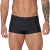 Sunga Boxer Masculina Lisa Preta com Modelagem Anatômica