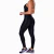 Macacão Longo Fitness Feminino Cirrê Preto - Conforto e Estilo para Treinos na internet