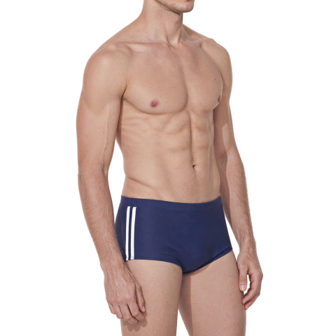 Sunga Boxer Masculina Lisa Azul Marinho com Ajuste Confortável Summer Soul - Summer Soul