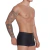 Sunga Boxer Masculina Lisa Preta com Modelagem Anatômica - Summer Soul