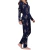 Pijama Feminino Calça e Blusa Longo Estampado Floral Marinho na internet
