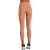 Conjunto Fitness Suplex Top Com Bojo Removível e Calça Cós Alto Marrom